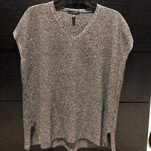 Eileen Fisher Black/white top size Medium
